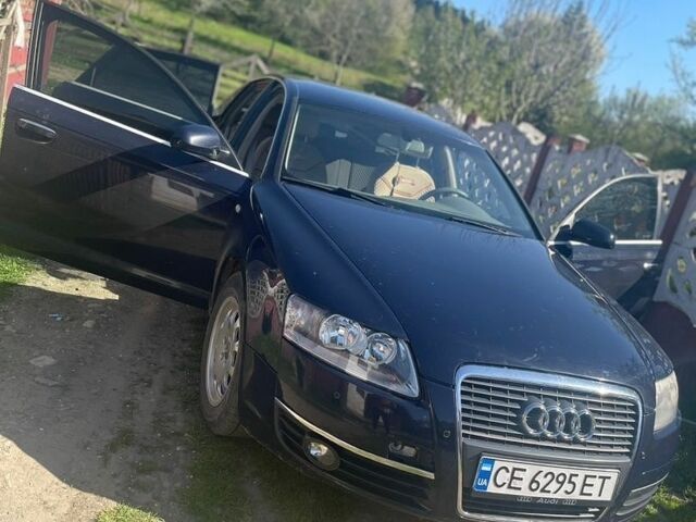 Синій Ауді А6, об'ємом двигуна 2 л та пробігом 190 тис. км за 6500 $, фото 1 на Automoto.ua