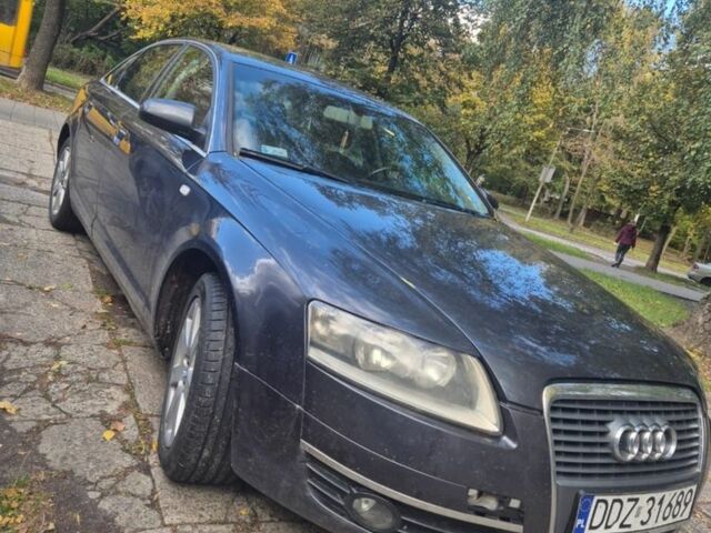 Синий Ауди А6, объемом двигателя 2 л и пробегом 320 тыс. км за 4200 $, фото 1 на Automoto.ua