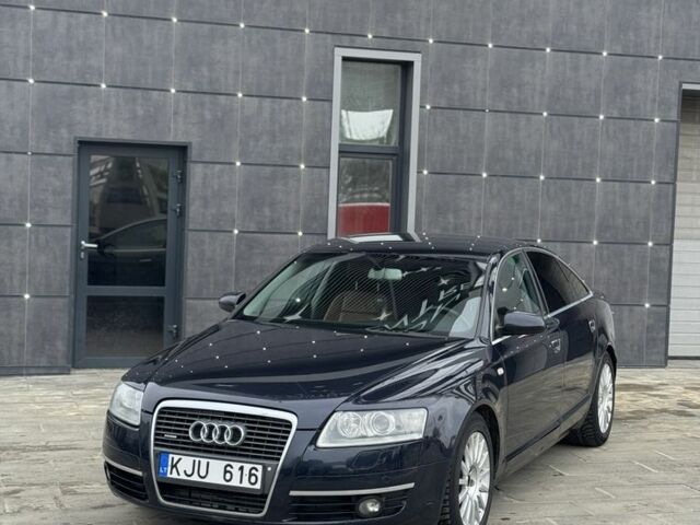 Синий Ауди А6, объемом двигателя 3 л и пробегом 250 тыс. км за 4450 $, фото 1 на Automoto.ua