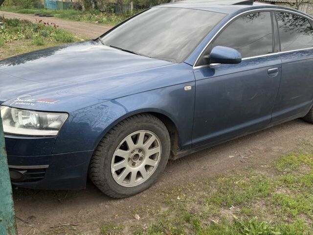 Синий Ауди А6, объемом двигателя 2.7 л и пробегом 359 тыс. км за 5000 $, фото 1 на Automoto.ua