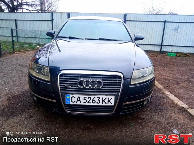Синий Ауди А6, объемом двигателя 2.7 л и пробегом 200 тыс. км за 8200 $, фото 1 на Automoto.ua