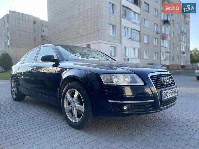 Синий Ауди А6, объемом двигателя 2.4 л и пробегом 280 тыс. км за 6500 $, фото 1 на Automoto.ua