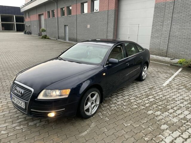 Синий Ауди А6, объемом двигателя 3 л и пробегом 337 тыс. км за 3700 $, фото 1 на Automoto.ua