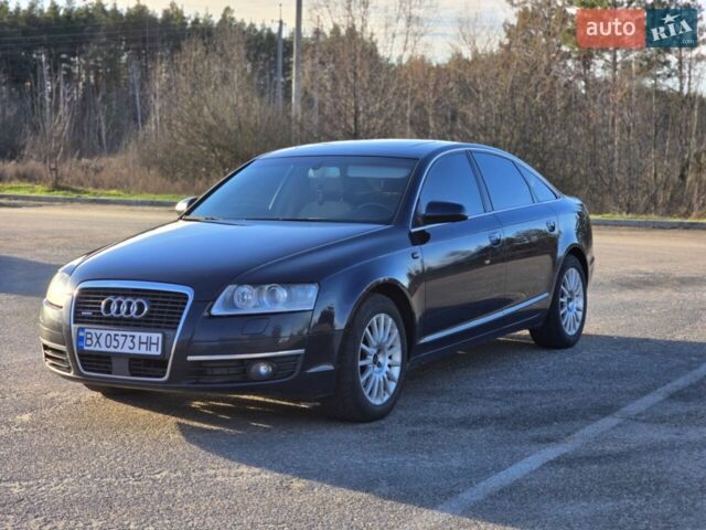 Синий Ауди А6, объемом двигателя 3 л и пробегом 278 тыс. км за 8300 $, фото 1 на Automoto.ua
