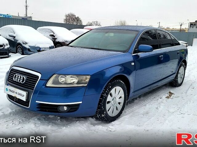 Синий Ауди А6, объемом двигателя 2 л и пробегом 336 тыс. км за 8300 $, фото 1 на Automoto.ua