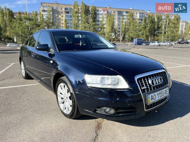 Синий Ауди А6, объемом двигателя 2 л и пробегом 309 тыс. км за 7200 $, фото 1 на Automoto.ua