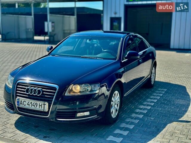 Синий Ауди А6, объемом двигателя 2 л и пробегом 357 тыс. км за 8800 $, фото 1 на Automoto.ua
