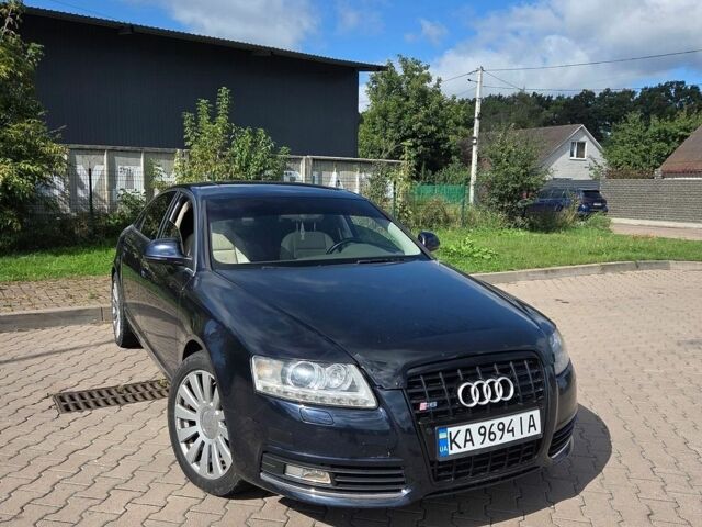 Синий Ауди А6, объемом двигателя 3 л и пробегом 385 тыс. км за 7500 $, фото 1 на Automoto.ua