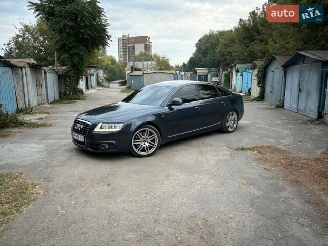 Синий Ауди А6, объемом двигателя 3 л и пробегом 290 тыс. км за 13600 $, фото 1 на Automoto.ua