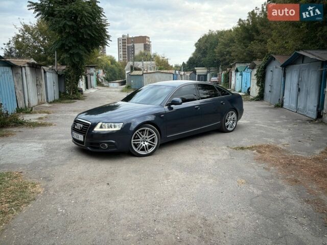 Синий Ауди А6, объемом двигателя 3 л и пробегом 290 тыс. км за 12000 $, фото 1 на Automoto.ua