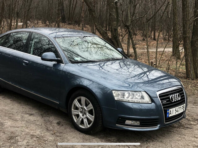 Синий Ауди А6, объемом двигателя 3 л и пробегом 299 тыс. км за 11000 $, фото 1 на Automoto.ua