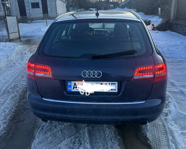 Синій Ауді А6, об'ємом двигуна 2 л та пробігом 240 тис. км за 6450 $, фото 1 на Automoto.ua