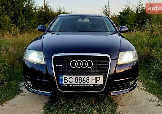 Синий Ауди А6, объемом двигателя 3 л и пробегом 320 тыс. км за 12500 $, фото 1 на Automoto.ua