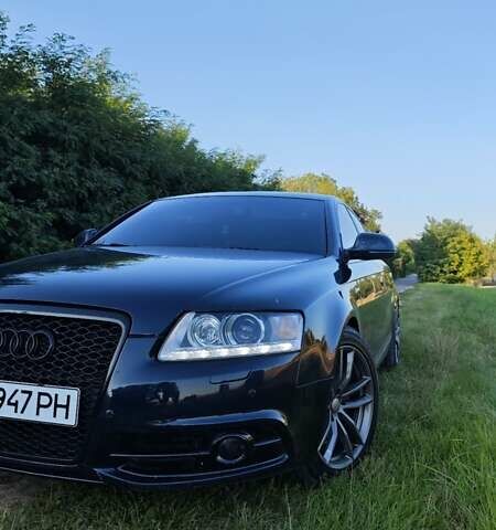 Синий Ауди А6, объемом двигателя 3 л и пробегом 320 тыс. км за 9800 $, фото 1 на Automoto.ua