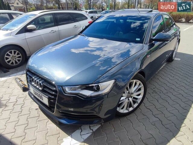 Синий Ауди А6, объемом двигателя 3 л и пробегом 207 тыс. км за 10800 $, фото 1 на Automoto.ua