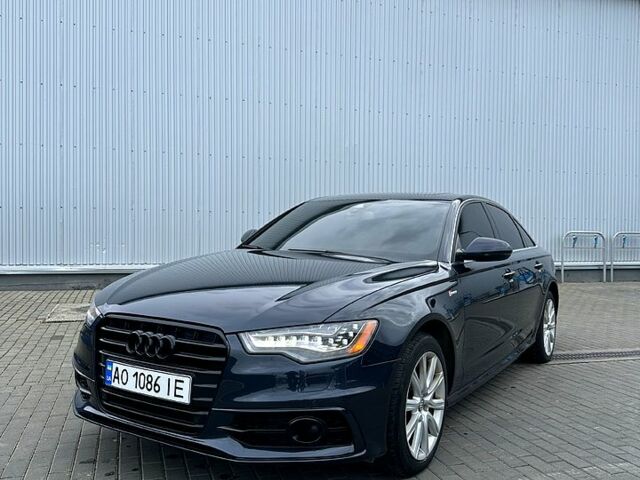 Синий Ауди А6, объемом двигателя 3 л и пробегом 201 тыс. км за 13000 $, фото 1 на Automoto.ua