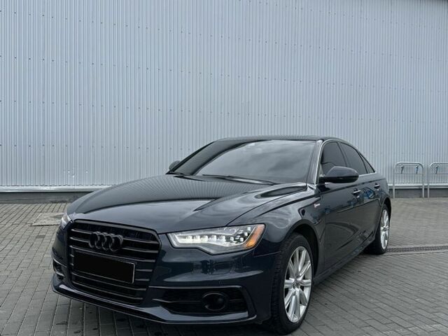 Синий Ауди А6, объемом двигателя 3 л и пробегом 214 тыс. км за 12500 $, фото 1 на Automoto.ua