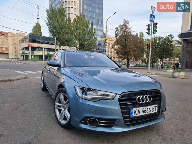 Синій Ауді А6, об'ємом двигуна 3 л та пробігом 300 тис. км за 14000 $, фото 1 на Automoto.ua