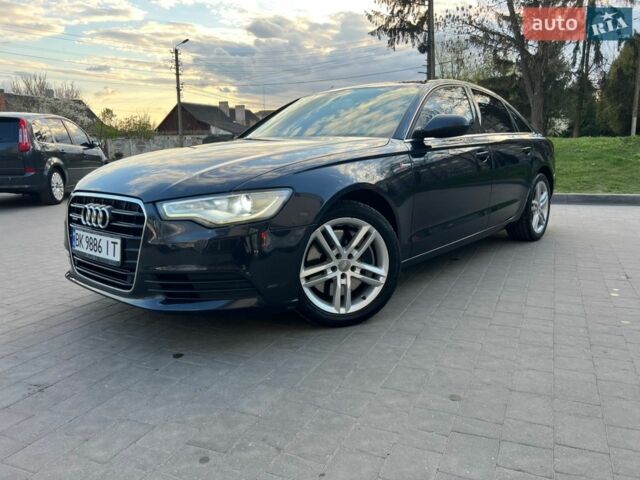 Синий Ауди А6, объемом двигателя 3 л и пробегом 332 тыс. км за 9500 $, фото 1 на Automoto.ua