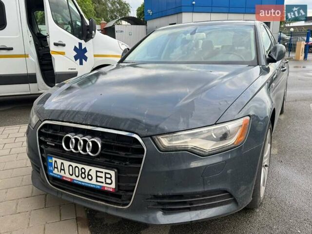 Синий Ауди А6, объемом двигателя 3 л и пробегом 142 тыс. км за 12800 $, фото 1 на Automoto.ua