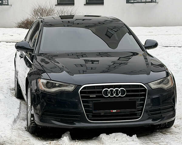 Синий Ауди А6, объемом двигателя 2 л и пробегом 231 тыс. км за 13400 $, фото 1 на Automoto.ua