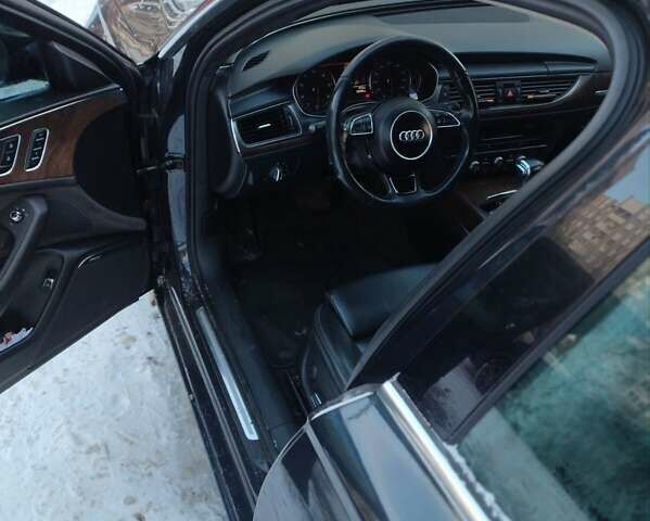Синий Ауди А6, объемом двигателя 3 л и пробегом 125 тыс. км за 13500 $, фото 1 на Automoto.ua