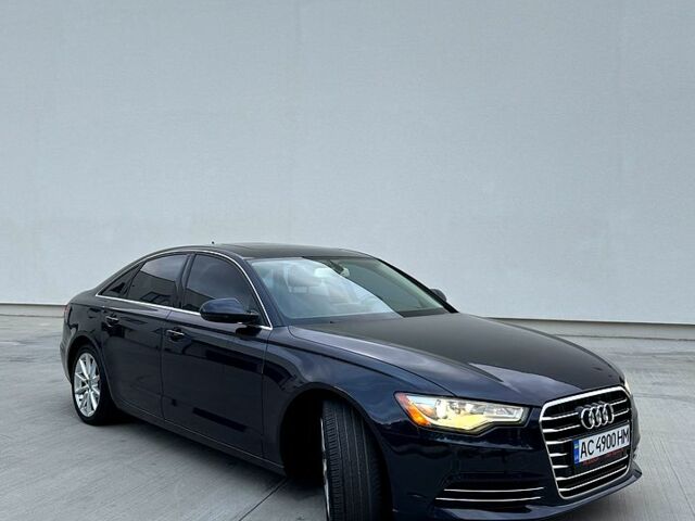 Синий Ауди А6, объемом двигателя 2 л и пробегом 170 тыс. км за 12000 $, фото 1 на Automoto.ua