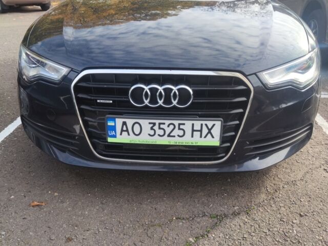 Синий Ауди А6, объемом двигателя 3 л и пробегом 187 тыс. км за 15000 $, фото 1 на Automoto.ua