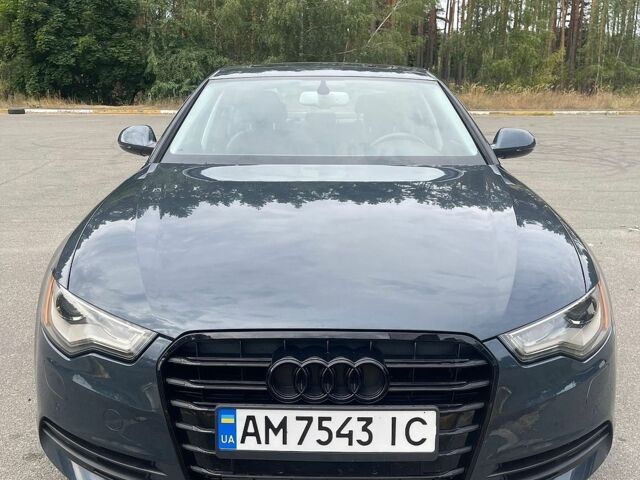 Синий Ауди А6, объемом двигателя 2 л и пробегом 209 тыс. км за 14400 $, фото 1 на Automoto.ua