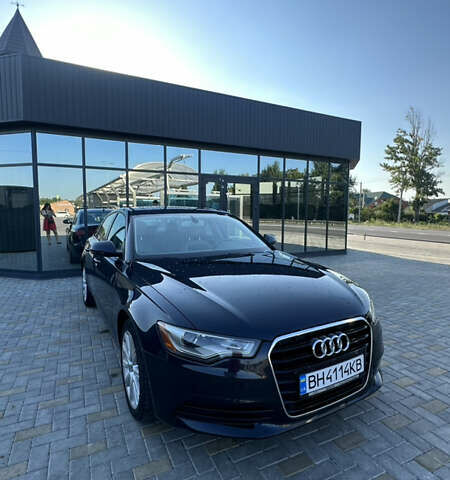 Ауді А6 2012 у Гайсине на Automoto.ua Синій Ауді А6, об'ємом двигуна 2 л та пробігом 179 тис. км за 14800 $, фото 1 на Automoto.ua