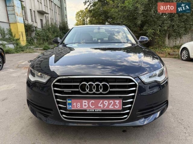 Синий Ауди А6, объемом двигателя 2 л и пробегом 187 тыс. км за 13200 $, фото 1 на Automoto.ua