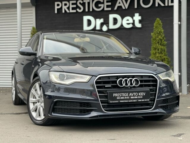 Синий Ауди А6, объемом двигателя 3 л и пробегом 195 тыс. км за 19900 $, фото 1 на Automoto.ua