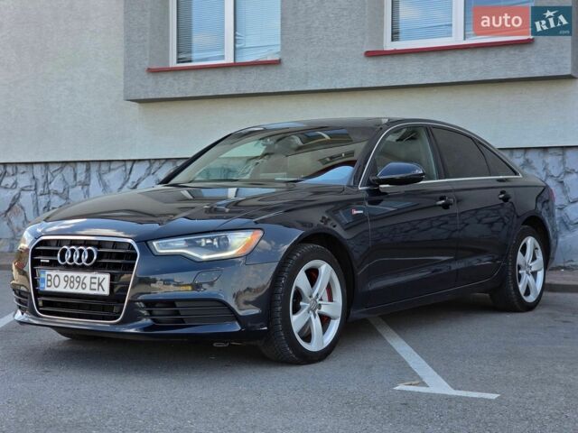 Синий Ауди А6, объемом двигателя 3 л и пробегом 241 тыс. км за 10999 $, фото 1 на Automoto.ua