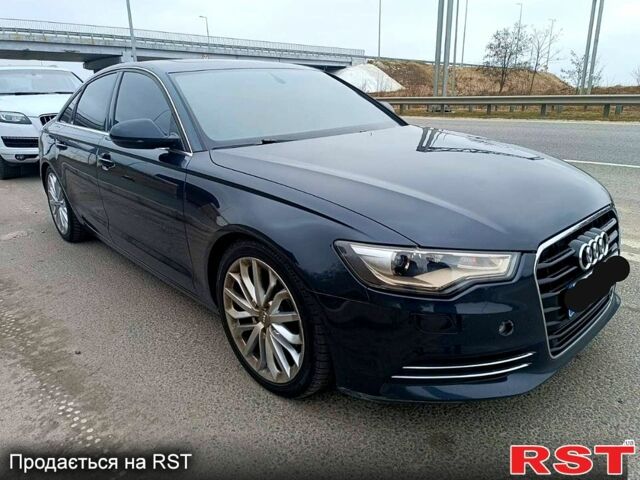 Синій Ауді А6, об'ємом двигуна 2 л та пробігом 220 тис. км за 13700 $, фото 1 на Automoto.ua