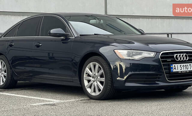 Синий Ауди А6, объемом двигателя 2 л и пробегом 203 тыс. км за 12900 $, фото 1 на Automoto.ua