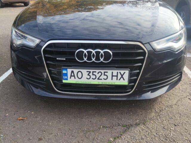 Синий Ауди А6, объемом двигателя 3 л и пробегом 187 тыс. км за 15000 $, фото 1 на Automoto.ua