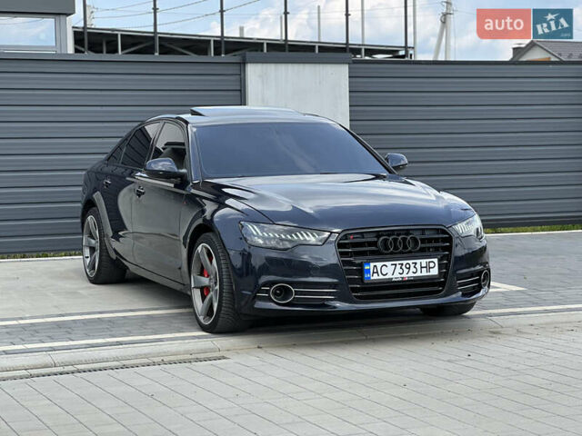 Синий Ауди А6, объемом двигателя 3 л и пробегом 216 тыс. км за 15500 $, фото 1 на Automoto.ua