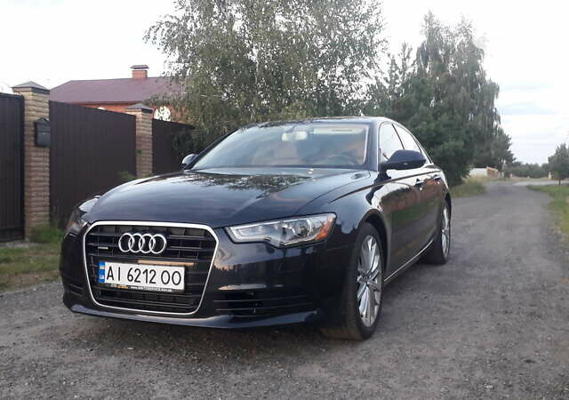 Синий Ауди А6, объемом двигателя 2 л и пробегом 180 тыс. км за 14500 $, фото 1 на Automoto.ua