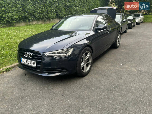 Синий Ауди А6, объемом двигателя 3 л и пробегом 210 тыс. км за 16000 $, фото 1 на Automoto.ua