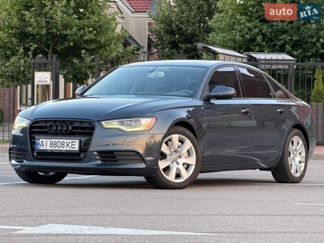 Синий Ауди А6, объемом двигателя 3 л и пробегом 217 тыс. км за 12200 $, фото 1 на Automoto.ua