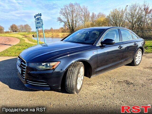 Синий Ауди А6, объемом двигателя 3 л и пробегом 216 тыс. км за 12000 $, фото 1 на Automoto.ua