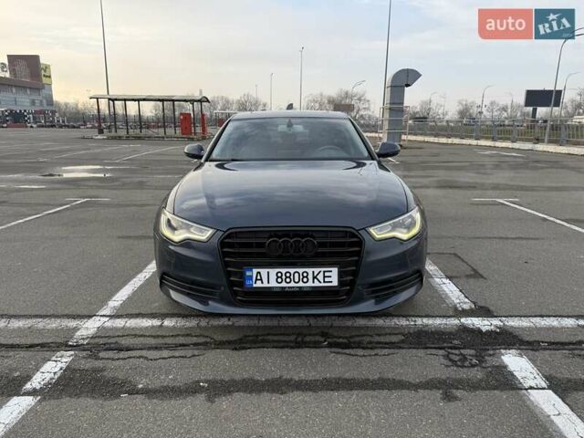 Синий Ауди А6, объемом двигателя 3 л и пробегом 216 тыс. км за 14300 $, фото 1 на Automoto.ua