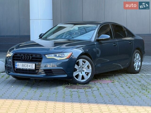 Синий Ауди А6, объемом двигателя 3 л и пробегом 217 тыс. км за 12900 $, фото 1 на Automoto.ua