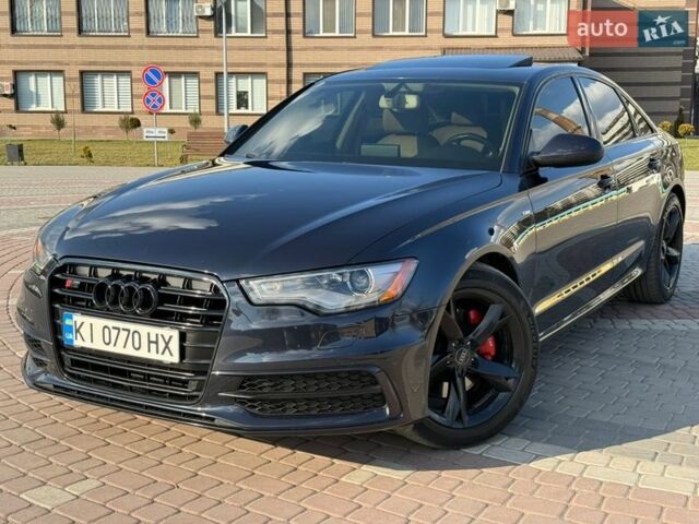Синий Ауди А6, объемом двигателя 3 л и пробегом 210 тыс. км за 17800 $, фото 1 на Automoto.ua