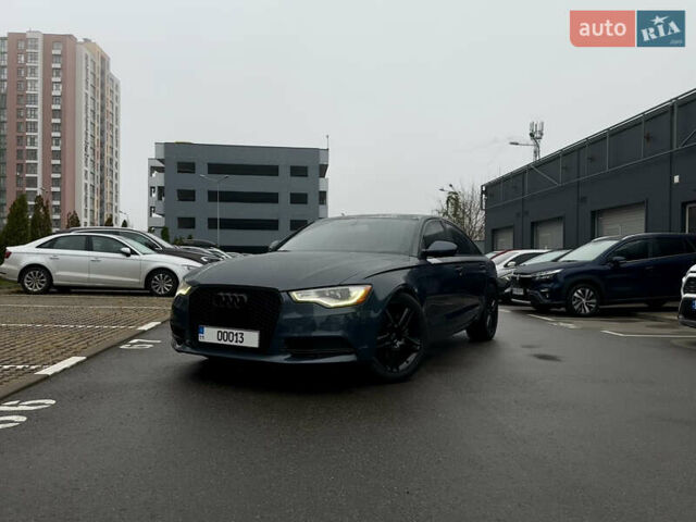 Синий Ауди А6, объемом двигателя 2 л и пробегом 180 тыс. км за 15500 $, фото 1 на Automoto.ua