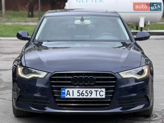 Синий Ауди А6, объемом двигателя 3 л и пробегом 127 тыс. км за 13500 $, фото 1 на Automoto.ua
