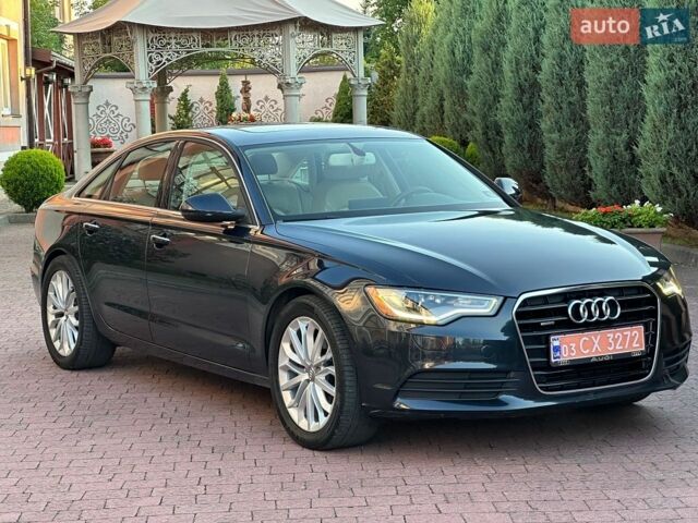 Синій Ауді А6, об'ємом двигуна 2 л та пробігом 203 тис. км за 12500 $, фото 1 на Automoto.ua