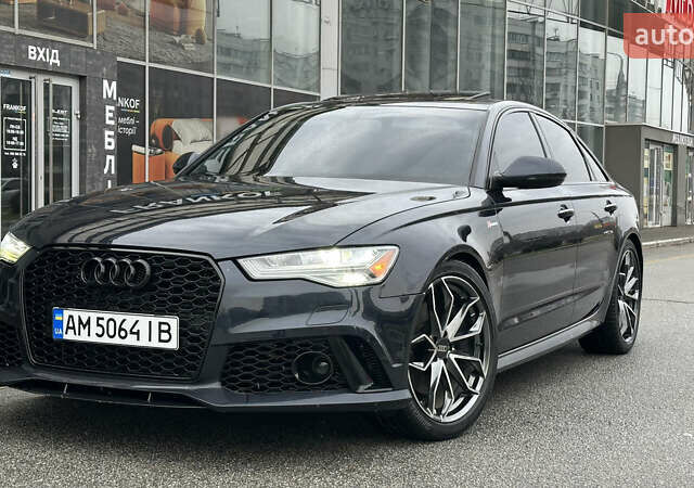 Синий Ауди А6, объемом двигателя 3 л и пробегом 160 тыс. км за 17999 $, фото 1 на Automoto.ua