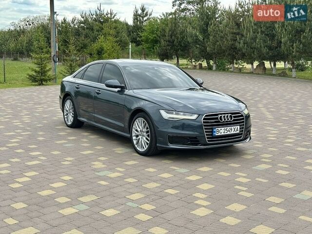 Синий Ауди А6, объемом двигателя 3 л и пробегом 220 тыс. км за 17600 $, фото 1 на Automoto.ua