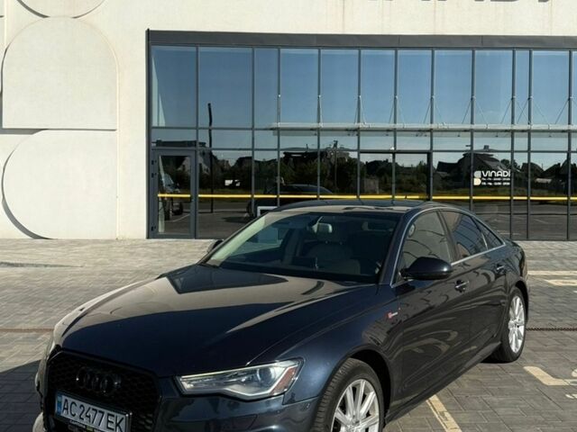 Синий Ауди А6, объемом двигателя 3 л и пробегом 125 тыс. км за 15500 $, фото 1 на Automoto.ua